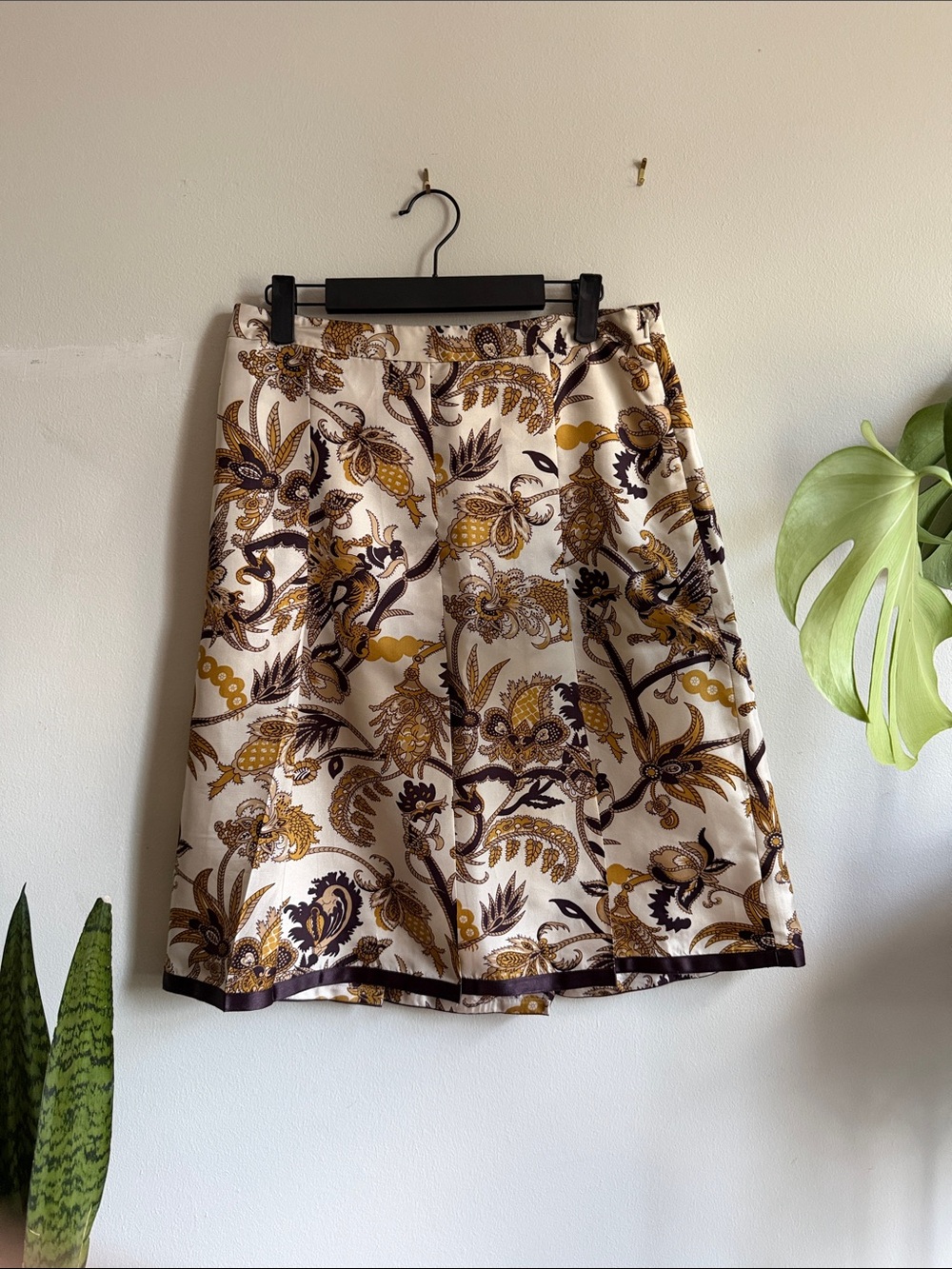 NWT Vintage Silk Old Navy Skirt - Picture 3 of 6